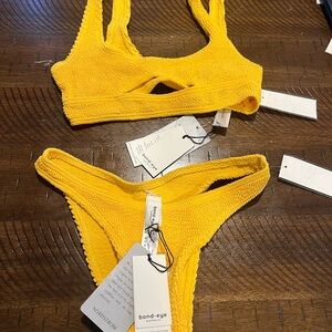 Bond-Eye Vibrant Yellow Swimwear